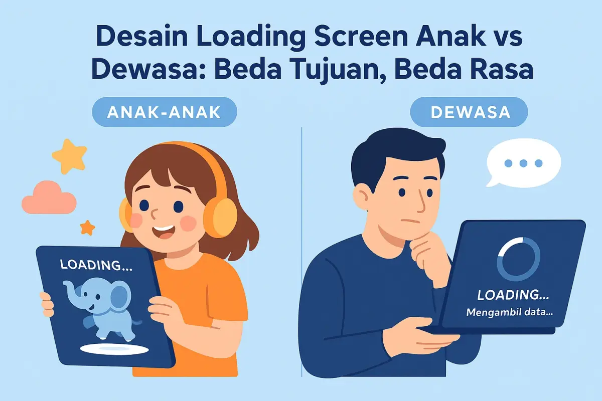 Mendesain Loading untuk Anak-anak vs Dewasa: Haruskah Berbeda?
